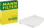 MANN-FILTER CU 2939 Salongifilter (A+ klass)