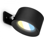 BRILONER seinale kinnitatav juhtmevaba &ouml;&ouml;lamp, USB, 87x75x48 mm, must