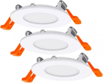 LEDVANCE s&uuml;vistatav prožektor valge (3000K), 4W, 85mm, IP20, 3 tk pakendis
