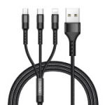 RAVIAD mitme otsaga USB kaabel 3-&uuml;hes, 1,2 m