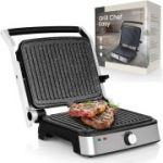 Zeegma Grill Chef Easy 2-in-1 elektrigrill ja paninipress, 2000 W, avatav 180&deg;