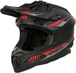 O'NEAL C-SRS Helmet SOLID Black/Red M (A+ GRADE)