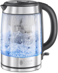 Russell Hobbsi l&auml;bipaistev elektriline klaasist veekeetja (1 l, 2200 W, Brita Maxtra filtrikassett) 20760-57 (B-klassi)
