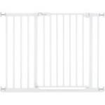 Hauck Clear Step 2 Trepikaitsepiire pikendajaga 21 cm laiusega 96&ndash;101 cm, metall (valge)