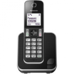 Panasonic KX-TGD310 digitaalne juhtmeta telefon, must (ilma akuta)