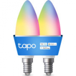 Tapo L430C (2 tk) nutikas Wi-Fi pirn E14, 470 luumenit, 16 miljonit v&auml;rvi, &uuml;hildub Alexa, Google Assistanti ja Samsung SmartThingsiga