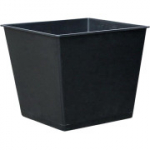 Universaalne taimepott Dehner, 36x36x30 cm, must plastik