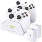 Venom kahe laadimisdoki 2 x taaslaetava akupakiga - valge (Xbox Series X & S/Xbox One)