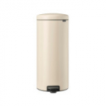 Brabantia NewIcon 30 l pedaaliga pr&uuml;gikast, pehme beež v&auml;rv, 30 &times; 38 &times; 68 cm