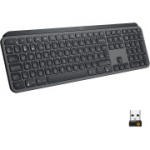 Logitech MX Keys juhtmeta klaviatuur, Bluetooth ja USB-vastuv&otilde;tja, QWERTZ-paigutus - must (A+ klass)