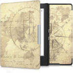 kwmobile Kobo Aura H2O Edition 1 e-lugeri &uuml;mbris vintage pruun