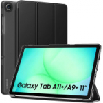 MoKo &uuml;mbris Samsung Galaxy Tab A11 Plus / A11+ 11-tollisele 2026-le, &uuml;mbris Galaxy Tab A9 Plus / A9+ 11-tollisele 2024-le, must.