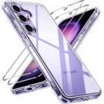 Ivoler &uuml;mbris Samsung Galaxy A55 5G-le p&otilde;rutuskindlate nurgakaitsmetega, lilla