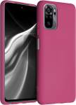 kwmobile &uuml;hilduv pehme &uuml;mbris Xiaomi Redmi Note 10/Note 10S jaoks, granaatpunane