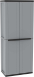 Terry, Jline 368, 2 uksega kapp 1 sisemise riiuli ja 4 riiuliga - 68x37.5x163.5 cm (C GRADE)