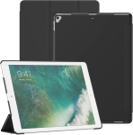 JETech &uuml;mbris iPad Pro 12,9 tollile (2015/2017 mudel, 1./2. p&otilde;lvkond), kaitsev k&otilde;va tagak&uuml;lg (must)