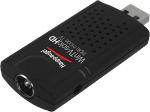Hauppauge WinTV USB TV-tuuner TV digiboks DVB-C, DVB-T/T2 musta