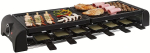 Livoo DOC185 raclette-grillikomplekt 12 inimesele, 1800 W, must (A+ klass)