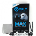Comply TrueGrip MAX vahetusk&otilde;rvaotsad k&otilde;rgj&otilde;udlusega vahust Apple AirPods Pro (3. p&otilde;lvkond) k&otilde;rvaklappidele, mustad, suurused S/M/L
