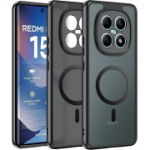 Effcotuo magnetiline &uuml;mbris Xiaomi Redmi Note 15 5G jaoks, pooll&auml;bipaistev matt