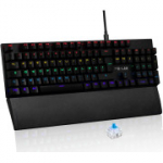 The G-Lab Keyz Carbon Ex mehaaniline klaviatuur, prantsuse AZERTY paigutus, RGB LED-valgustus, t&auml;ielik Anti-Ghosting, 12 multimeediaklahvi, PC/PS5/Xbox
