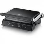 Digitaalne grill SEVERIN SEVINI rasvavabaks k&uuml;psetamiseks, kuni 230 &deg;C, 1800 W, must, KG 2399