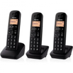PANASONIC Cordless Trio KX-TGB613JTB juhtmevabade telefonide komplekt 3 toruga (Patareid ei kuulu komplekti)
