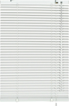 Alumiiniumist rulood GARDINIA, valge, 100 x 130 cm (BxH)