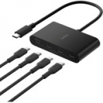 Belkin Connect 4-pordiline USB-C jaotur
