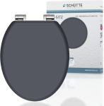 SCH&Uuml;TTE toilet seat with soft close mechanism MDF