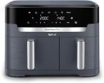 Tefal Dual Easy Fry XXL 11-liitrine &otilde;hufrit&uuml;&uuml;r 6,5L ja 4,5L mahutitega, hall, EY942BE0, 2700W ( C Grade)