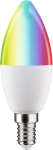 Paulmann Standard LED nutika kodu pirn 230V ZigBee E14 470lm 5W RGBW+ h&auml;mardatav matt