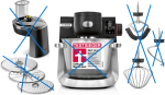 Bosch MUMS6ZS13D k&ouml;&ouml;gikombain Series 6, 1600 W