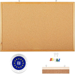 Raylu Paper&reg; naturaalsest korgist m&auml;rkmetahvel m&auml;nnipuidust raamiga, 40 x 30 cm