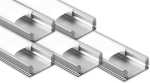 V-TAC 5 LED-riba profiilid, 2 meetrit, alumiinium, kokku 10 meetrit