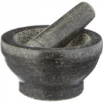 Kesper Mortar 16 x 8,5 cm, kivi, must