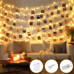 Btfarm 15 m fotoklambritega LED valguskett 150 LED-i ja taimeriga