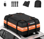 Wisamici auto katuse pagasikott 425L veekindel must (B-klassi)