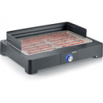 SEVERIN PG 8565 Lauagrill roostevabast terasest restiga, must
