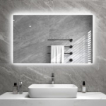 Byecold infrapunak&uuml;ttega peegel 580 W LED-valgustusega (100 &times; 60 cm) (C GRADE)