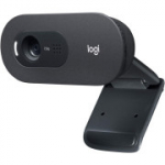 Logitech C505 Webcam - 720p HD External USB Camera for Desktop or Laptop with Long-Range Microphone