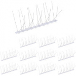 Relaxdays Bird Repellent Spikes, 12-osaline linnupeletusnaelte komplekt