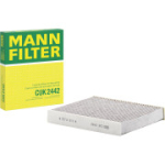 MANN-FILTER CUK 2442 salongifilter &ndash; s&otilde;idu- ja tarbes&otilde;idukid (A+ klass)