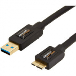 Amazon Basics Z25K USB 3.0 kaabel, t&uuml;&uuml;p A-male - Micro B, (1,8 meetrit)
