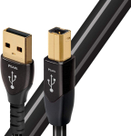 AudioQuest 0,75 m Pearl USB A-B USB B kaabel must