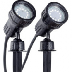 2 LED-aiavalgusti komplekt B.K.Licht GU10 3W, soe valge valgus.
