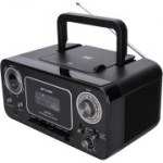 Muse M-182 stereo raadio CD-m&auml;ngija ja kassettmakiga koos salvestusfunktsiooniga