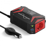 BESTEK 12 V &rarr; 220 V puhta siinuslainega inverter, 300 W autole
