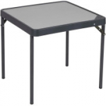 Crespo AP-280 kokkupandav laud, 42,5 x 42,5 cm, must