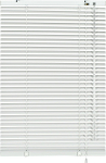 Deco Company alumiiniumist rullkardinad, valged, 80 x 220 cm.